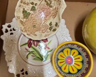 Decorative Ceramic Plates and Bowls