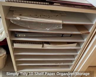 Simply Tidy Shelf Paper Organizer or Storage Unit