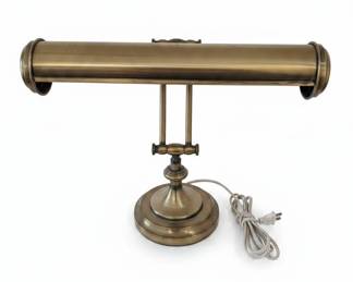 Vintage Brass Piano Lamp