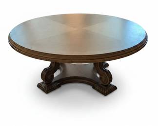 Round Marquetry Coffee Table