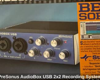 PreSonus AudioBox USB x Recording System
