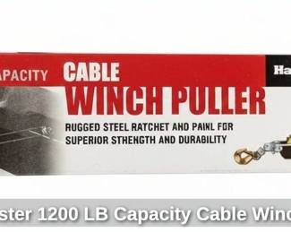 Haul Master LB Capacity Cable Winch Puller