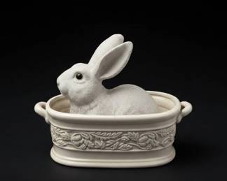 Roman Bunny Bucket Planter