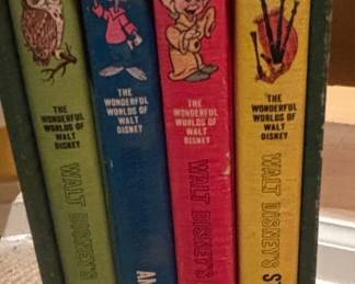 The Wonderful Worlds of Walt Disney Book Set