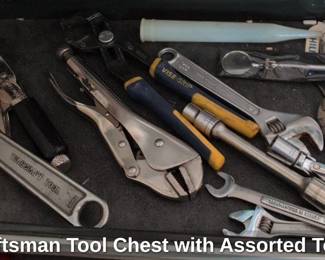 Craftsman Tool Chest with Assorted Tools second image