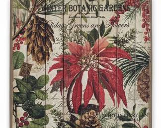 Winter Botanic Gardens Decorative Wall Art