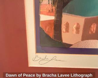 Dawn of Peace by Bracha Lavee Lithograph fourth image