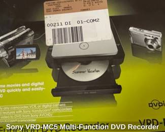 Sony VRDMC MultiFunction DVD Recorder