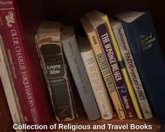 Collection of Religious and Travel Books