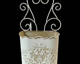 Decorative Metal Birdcage and Planter Set second image