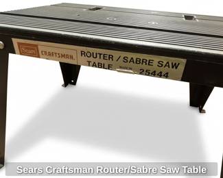 Sears Craftsman Router or Sabre Saw Table second image