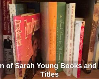 Collection of Sarah Young Books and Assorted Titles