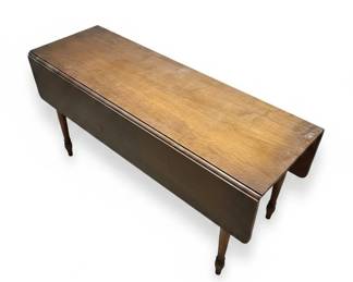 Vintage Drop Leaf Gate Leg Dining Table third image