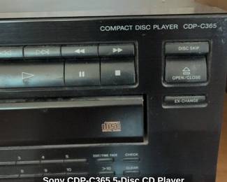 Sony CDPC Disc CD Player second image