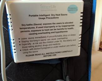 SereneLife Portable Intelligent Dry Heat Sauna third image