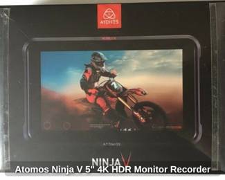 Atomos Ninja V K HDR Monitor Recorder