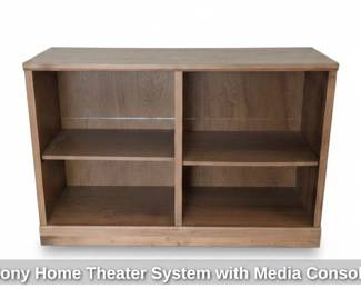 Sony Home Theater System with Media Console