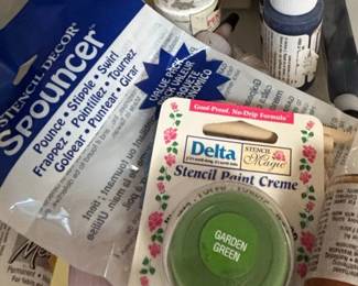 Craft Supplies and Vintage Doll Dress third image