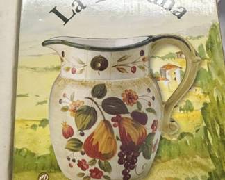 La Toscana by Pamela Gladding Pitcher and Del Sol Beverage Dispenser third image