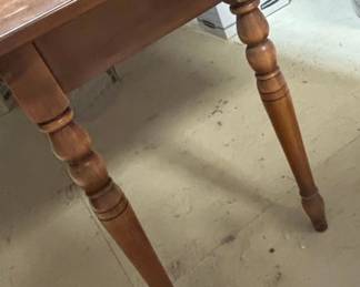 Vintage Drop Leaf Gate Leg Dining Table second image