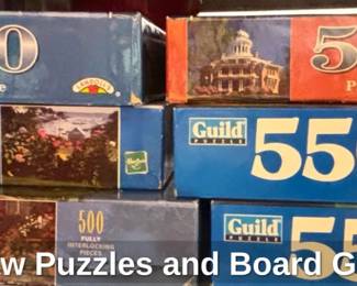 Jigsaw Puzzles and Board Games