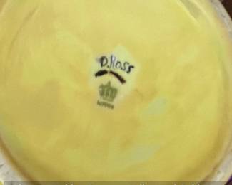 Seltmann Weiden Germany Yellow and Gold Bowl second image