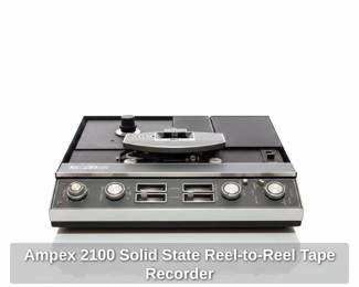 Ampex Solid State ReeltoReel Tape Recorder