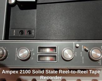Ampex Solid State ReeltoReel Tape Recorder second image