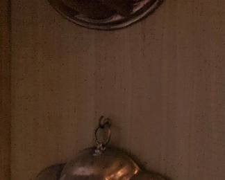 Vintage Copper JellO Molds Fluted Ring and Scalloped Shell
