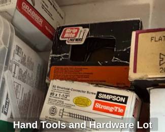 Hand Tools and Hardware Lot fourth image