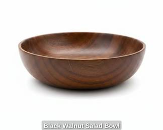 Black Walnut Salad Bowl