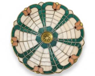 Stained Glass Lampshade second image