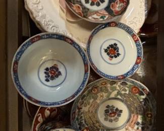 Japanese Imari Porcelain Tea Set