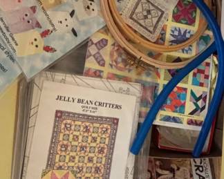 Vintage Embroidery and Quilting Craft Kits second image
