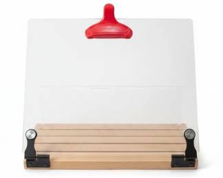 Adjustable Acrylic Easel with Red Clip