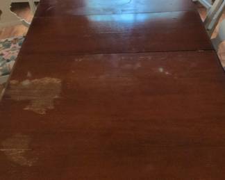 Vintage Dining Table and Chairs Set second image