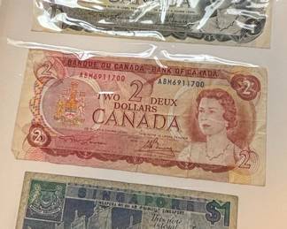 Stamp and Canadian Banknote Collection second image