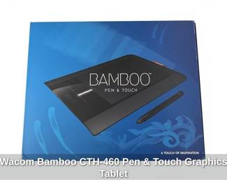 Wacom Bamboo CTH Pen Touch Graphics Tablet
