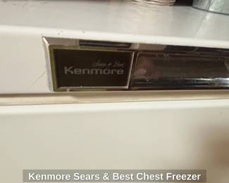Kenmore Sears Best Chest Freezer second image