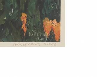 Mountain Landscape Print by W. Winters second image
