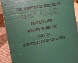 The Wonderful Worlds of Walt Disney Book Set second image