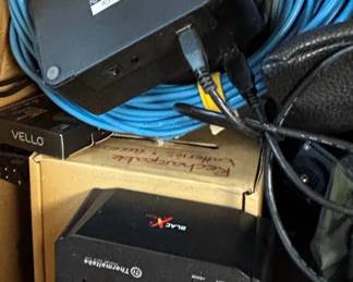 Thermaltake BlacX Dual HDD Docking Station and Romex Electrical Cable Lot