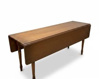 Vintage Drop Leaf Gate Leg Dining Table fourth image