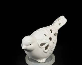 Ceramic and Glass Bird Figurines and Napkin Rings fifth image