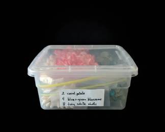 Artificial Floral and Shell Assortment