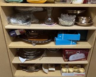 HandPainted Toleware Tray and Decorative Dishes Assortment
