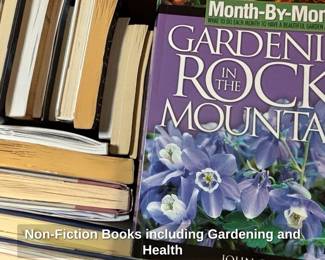 NonFiction Books including Gardening and Health second image
