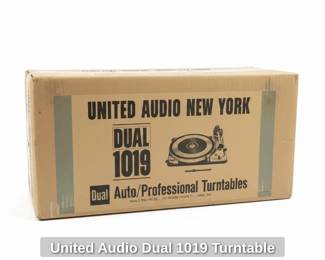 United Audio Dual Turntable