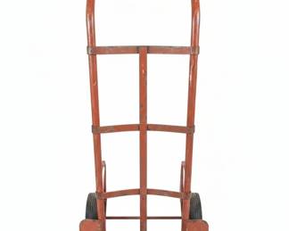 Red Steel Hand Truck Dolly