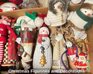 Christmas Figurines and Decorations